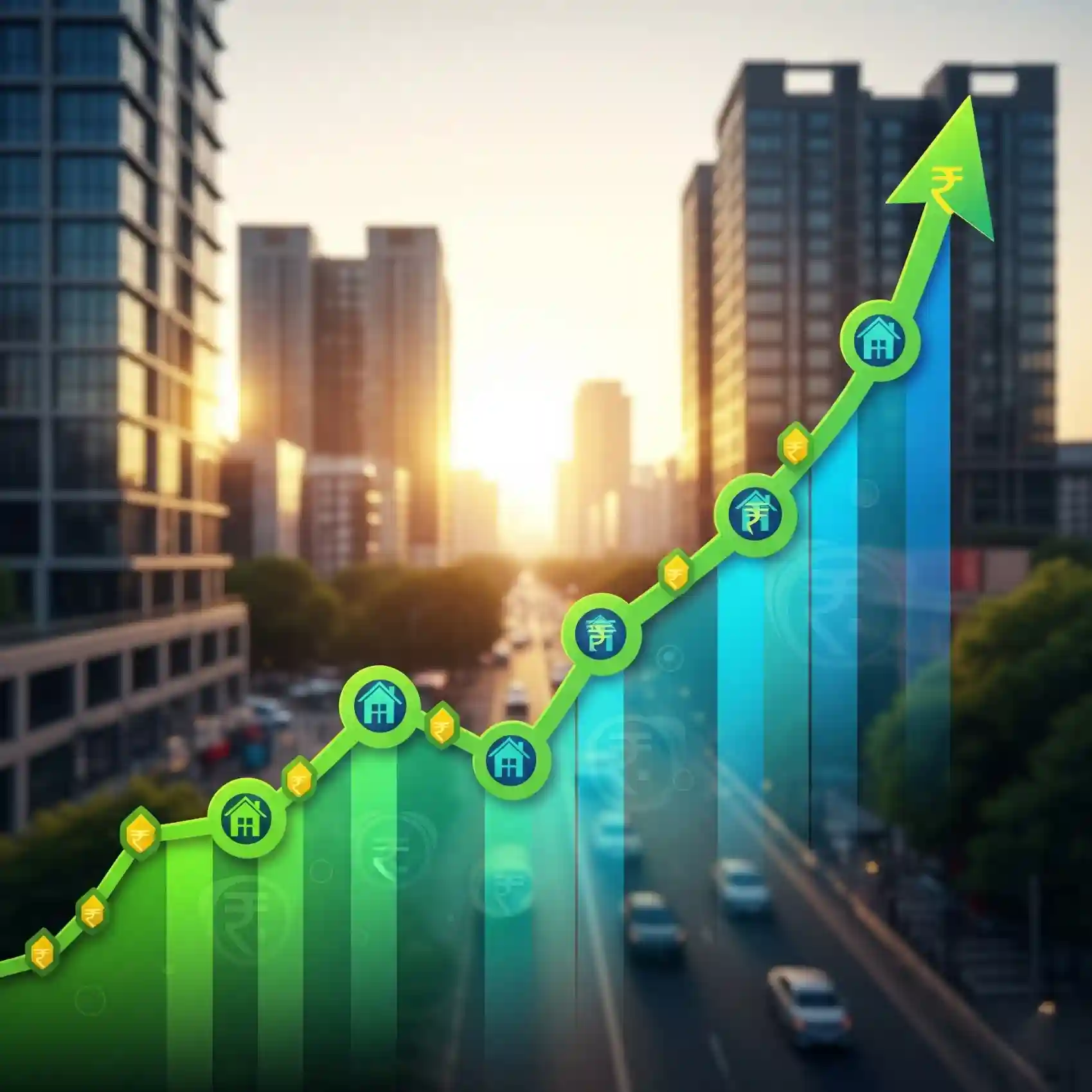 High growth after investing in plots in noida